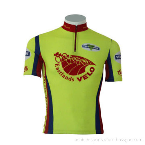 Custom sublimated men's cycling jerseys